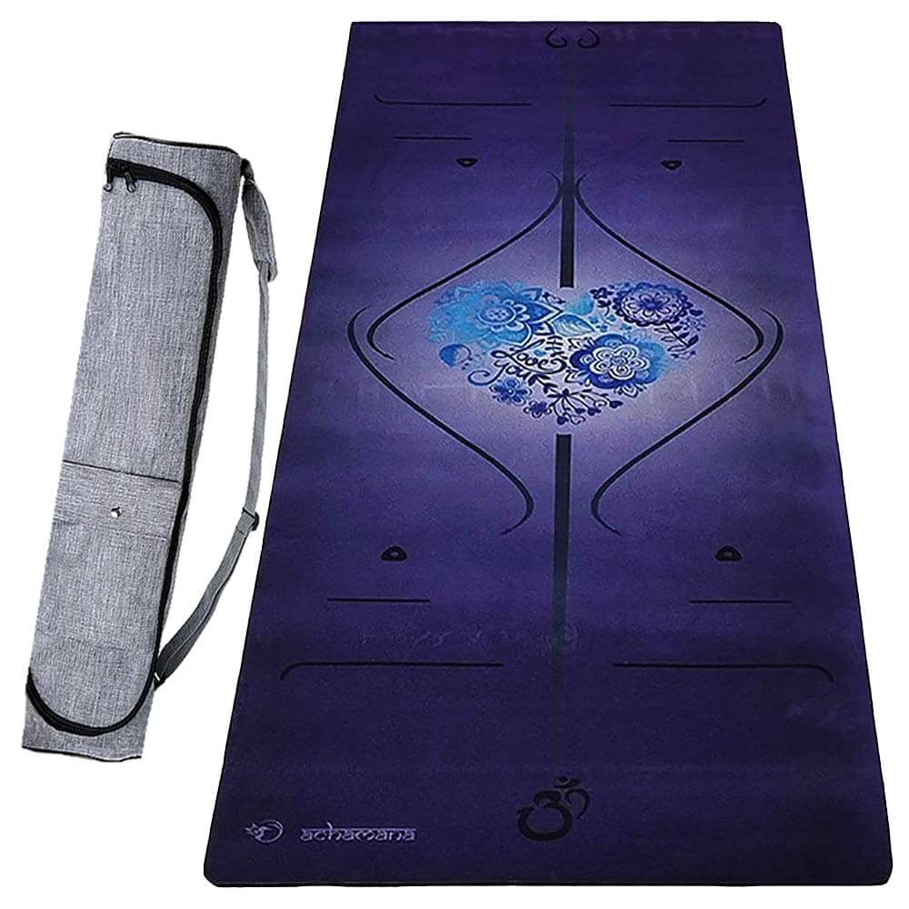 Tapis yoga antidérapant 6 mm + grand sac pour yoga | Achamana
