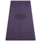 Tapis de yoga ultra antidérapant 6mm - Practice mandala 7 chakras - violet