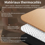 Tapis yoga liège et caoutchouc naturel Mudra - Vignette | Achamana