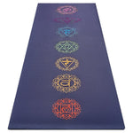 Tapis de yoga antidérapant 5mm - confort postures - 7 chakras - Vignette | Achamana