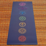 Tapis de yoga antidérapant 5mm - confort postures - 7 chakras - Vignette | Achamana