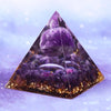 Piramide di ametista orgonite 10 cm - Lo spirituale