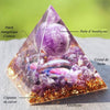 Amethyst-Orgonit-Pyramide 10 cm - Das Spirituelle