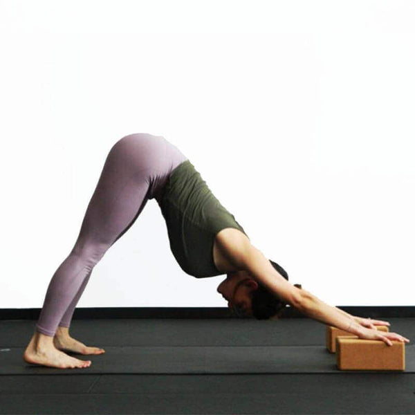 Brique de yoga en liège - Bloc yoga Mandala gravé