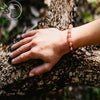 Bracelet pierre naturelle Quartz fraise  |  Achamana