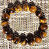 Bracelet pierres naturelles Oeil de tigre 12 mm | Achamana