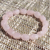 Bracelet pierre quartz rose 8mm | Lithothérapie Lyon | Achamana