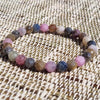 Bracelet pierres naturelles Saphirs de couleurs | Achamana