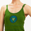 Anahata chakra - vetement yoga - Tee shirt de yoga vert olive - Achamana