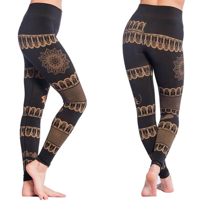 Collants Femme Rayés - Leggings De Yoga élastiques Et Confortables Pour Sport, Fête Ou Déguisement