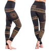 Legging yoga - legging motif mandala - coton bio - Achamana