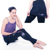 Legging-jupe-noir-de-yoga-femme-Bouddha-Mantra - Achamana