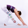 Pantalon yoga femme Sept Roues d'énergie Achamana