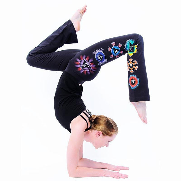 Pantalones de yoga para mujer Seven Chakras - Ohm Ropa | Achamana - Achamana