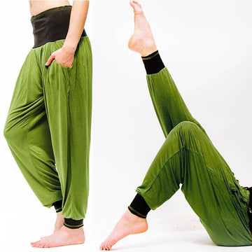 Loose yoga clothing - Yoga harem pants - Flowing pants