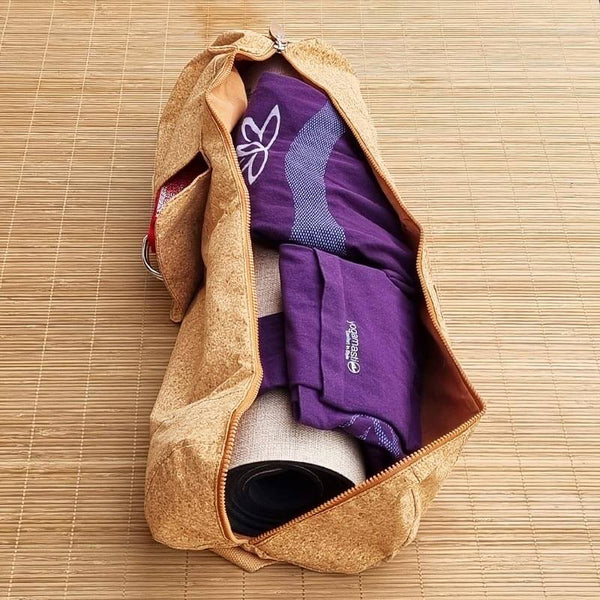 Cork Yoga Mat Bag, Pilates