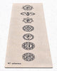 Milieuvriendelijke hennep & latex yogamat - 7 chakra's - 4,5 mm