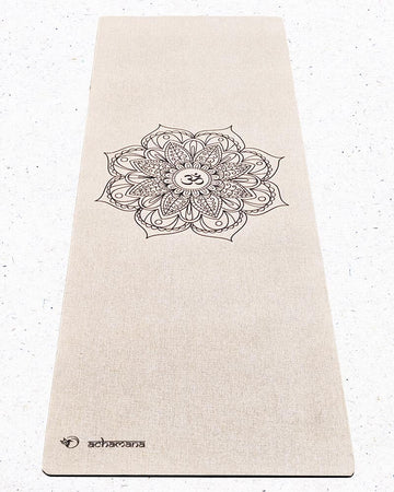 Luxury Hemp Linen and Natural Rubber Yoga Mat - Breathe  High-Quality,  Eco-Friendly Mats, Gear, Props, Clothing and Accessories.