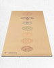 Accessoire yoga - Tapis de yoga bio en liège antidérapant - design 7 chakras | Achamana