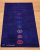 tapis yoga epais 6 mm - yoga débutant - surface microfibre - motif 7 chakras | Achamana