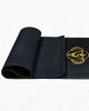 Accessoire yoga - Tapis de yoga caoutchouc naturel et similicuire - 7 chakras impression or | Achamana