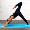 Yoga Bruxelles - Posture yoga dynamique avec legging yoga sans couture Om Tibétain - achamana